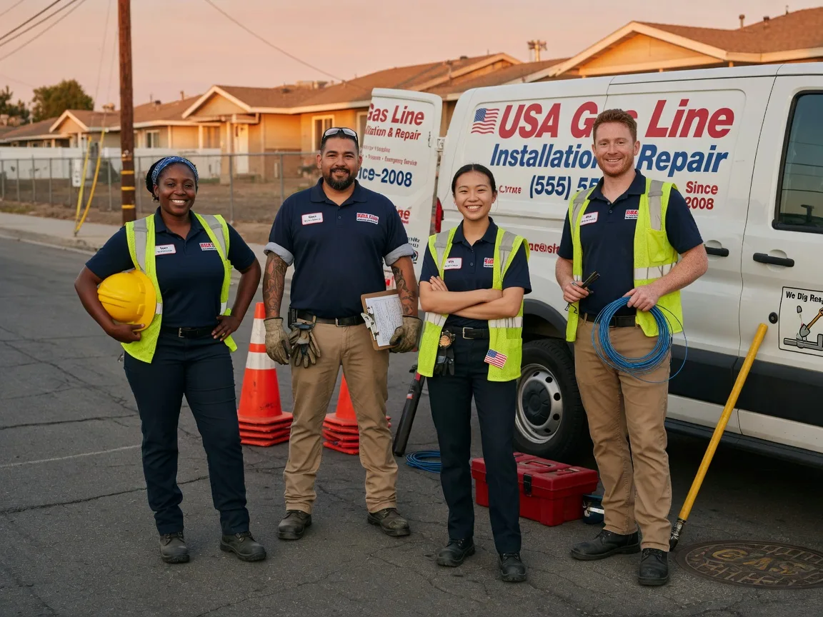 Gas Line Installation company in Cedar Run, PA